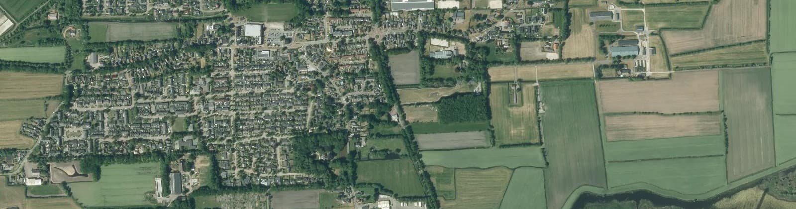 Luchtfoto van Gytsjerk