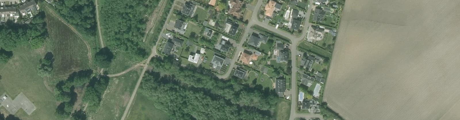 Luchtfoto van Vlinderbuurt