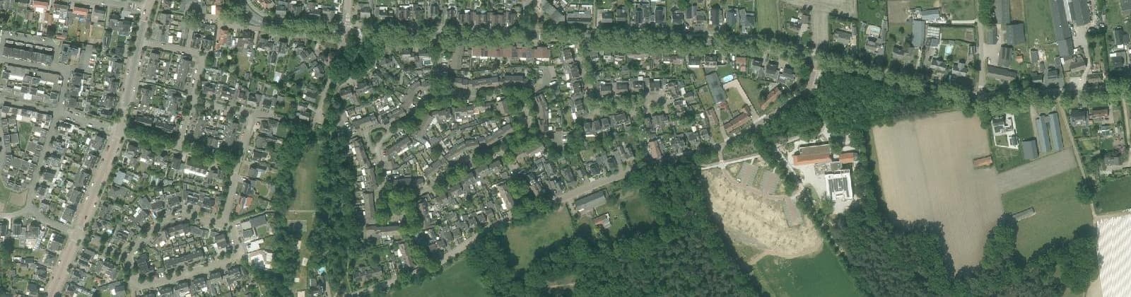 Luchtfoto van De Bergen