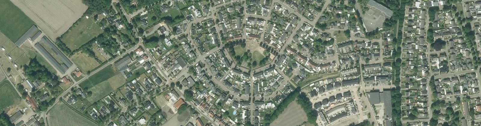 Luchtfoto van Hoogbraak