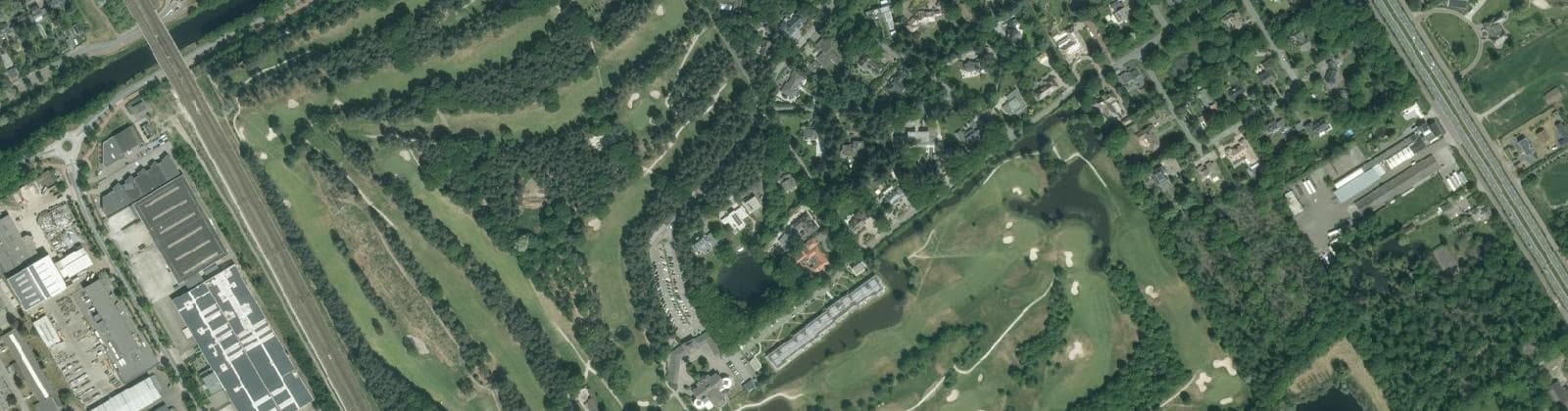 Luchtfoto van Villawijk