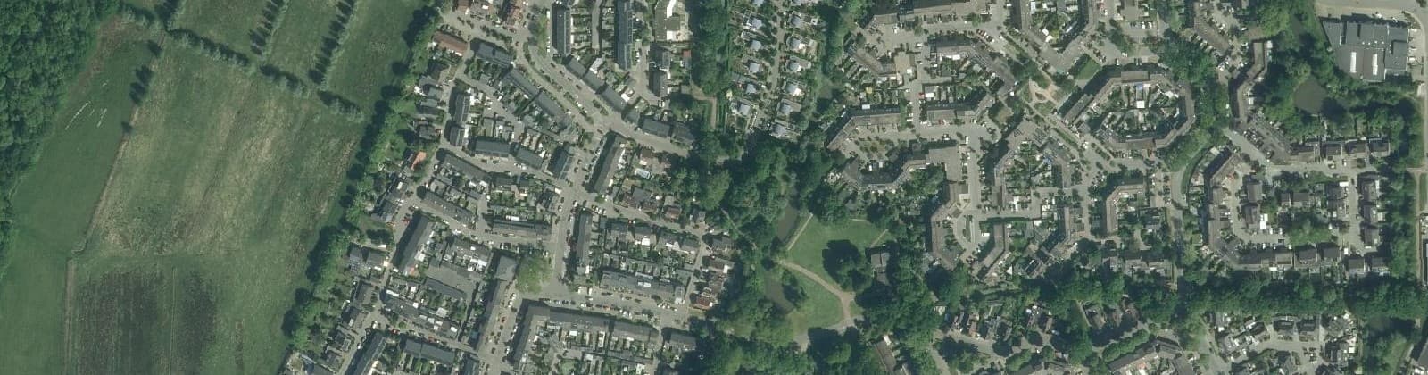Luchtfoto van Kievitsloop