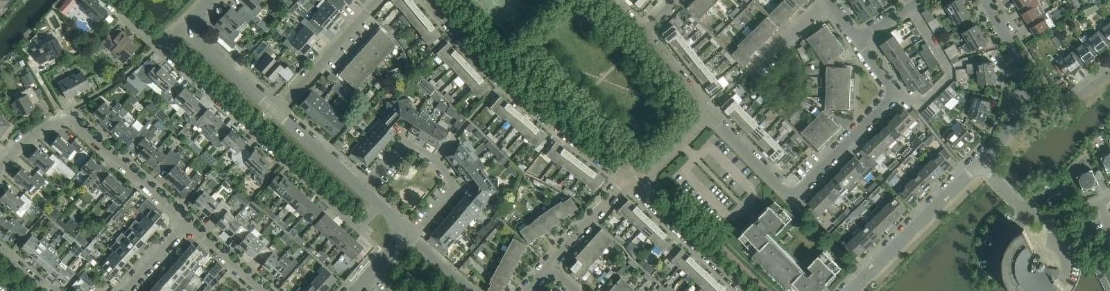 Luchtfoto van Overkroeten