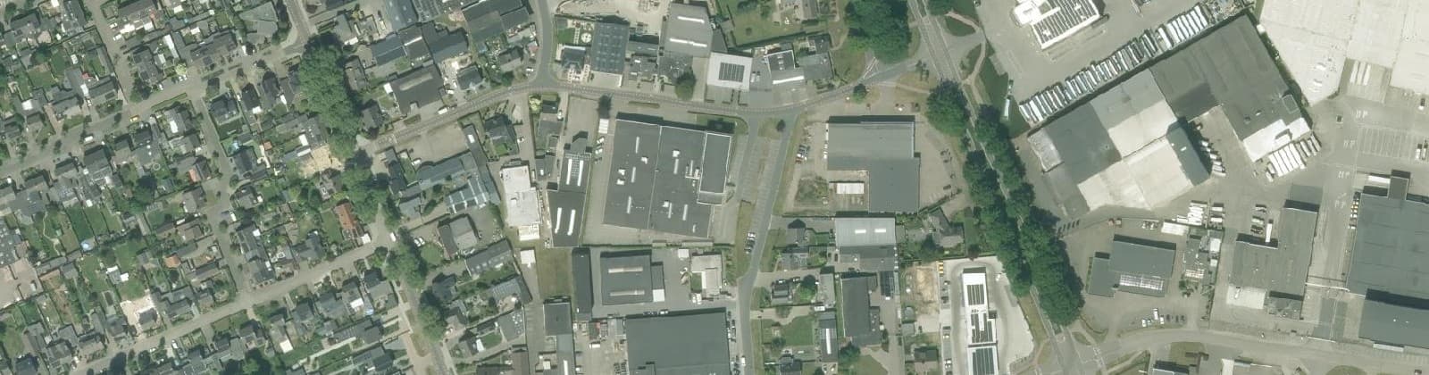 Luchtfoto van Bedrijventerrein Leemskuilen