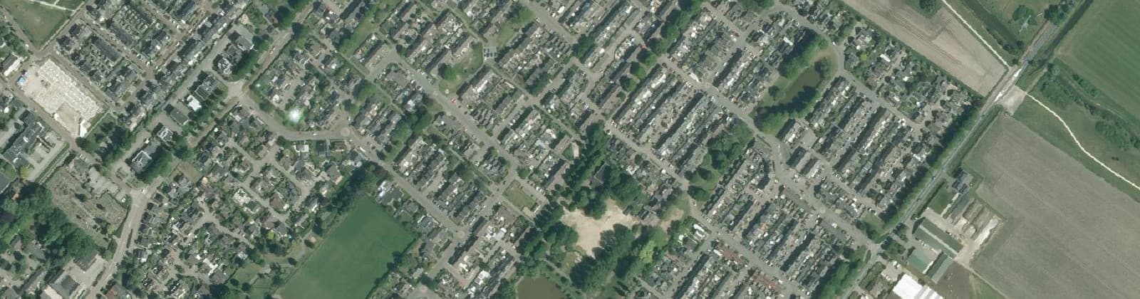 Luchtfoto van Biezen