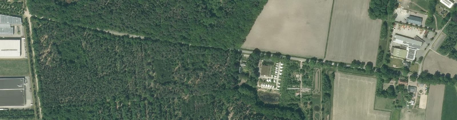 Luchtfoto van De Donksbergen