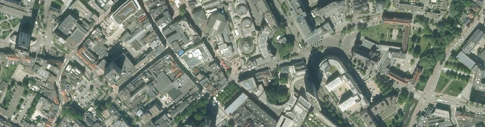 Luchtfoto van Binnenstad