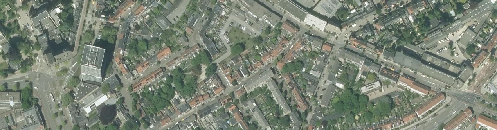 Luchtfoto van Rochusbuurt