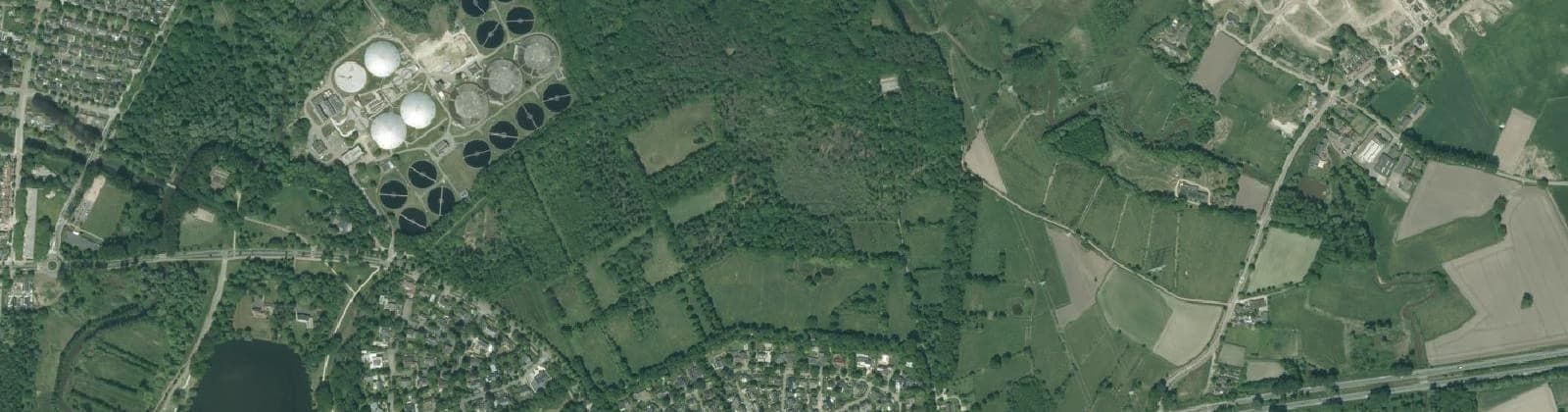 Luchtfoto van Koudenhoven