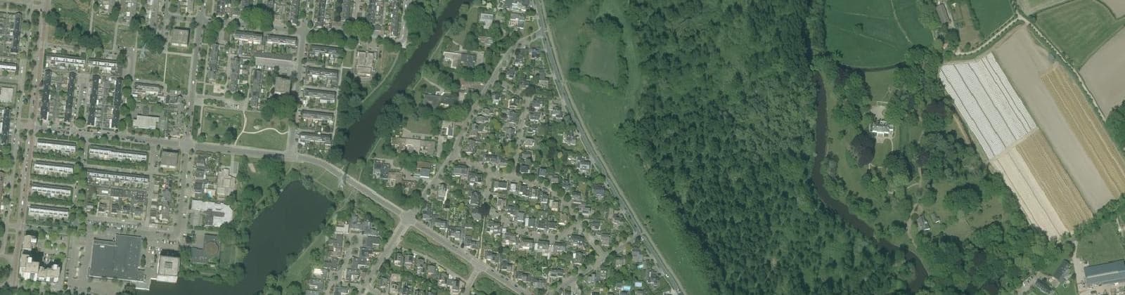 Luchtfoto van Luytelaer