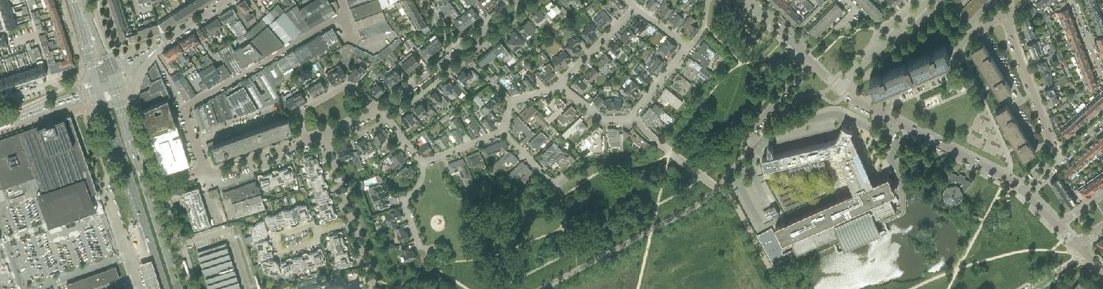 Luchtfoto van Engelsbergen