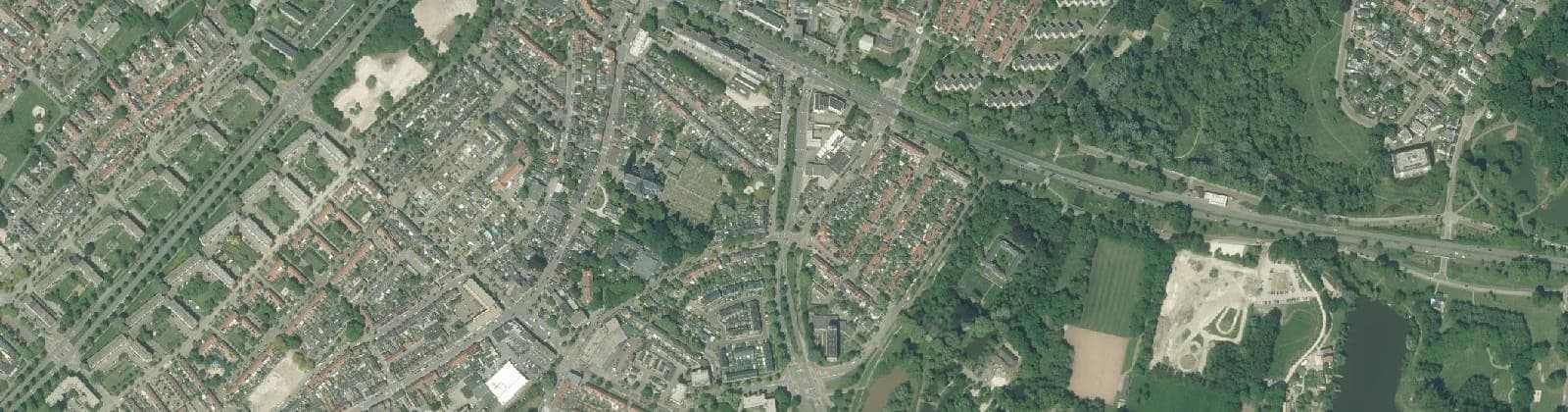 Luchtfoto van Rapelenburg