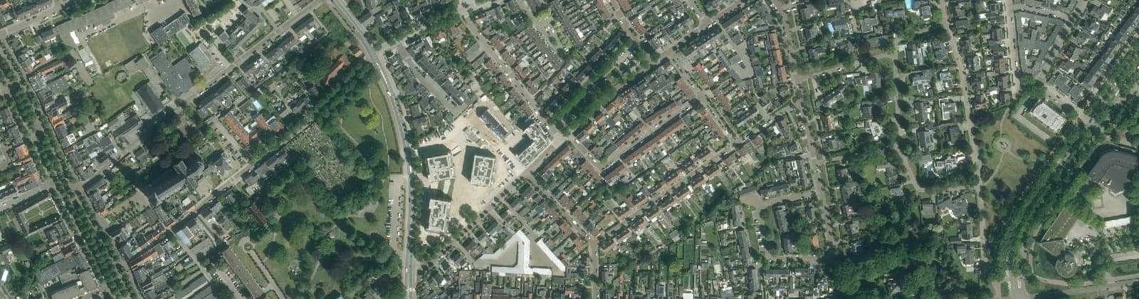 Luchtfoto van Centrum Oost 1