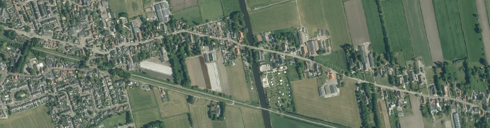 Luchtfoto van Raamsdonk