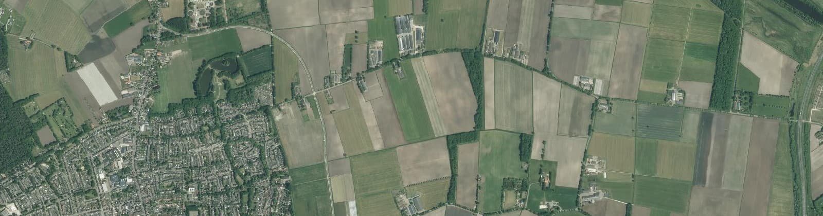 Luchtfoto van Buitengebied Noord Rijen