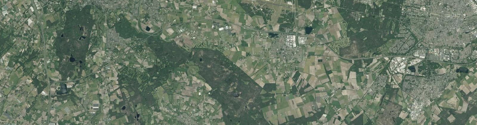Luchtfoto van Buitengebied Gilze