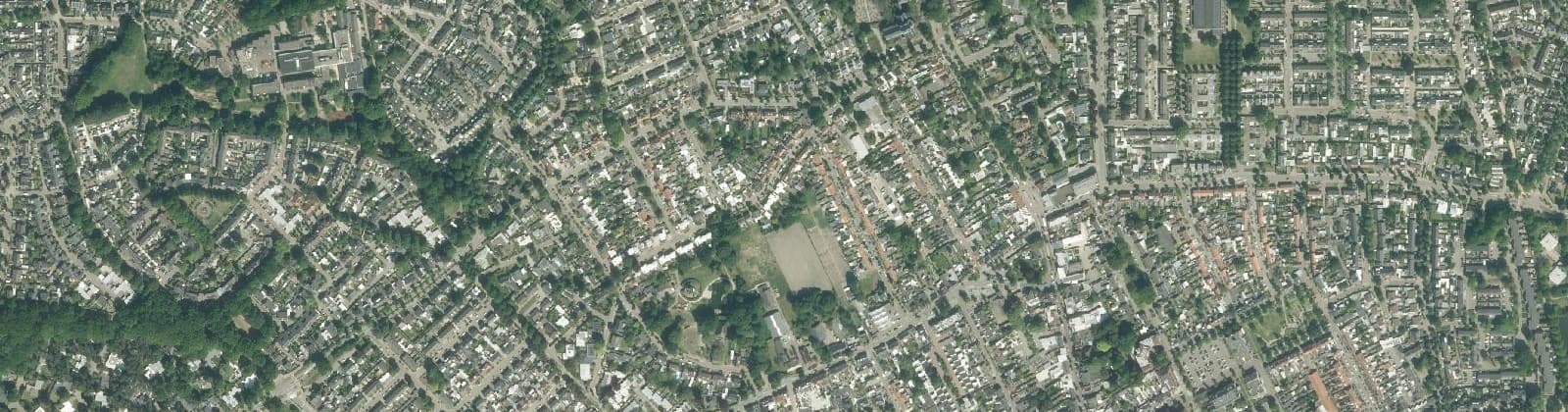 Luchtfoto van Burgemeesters