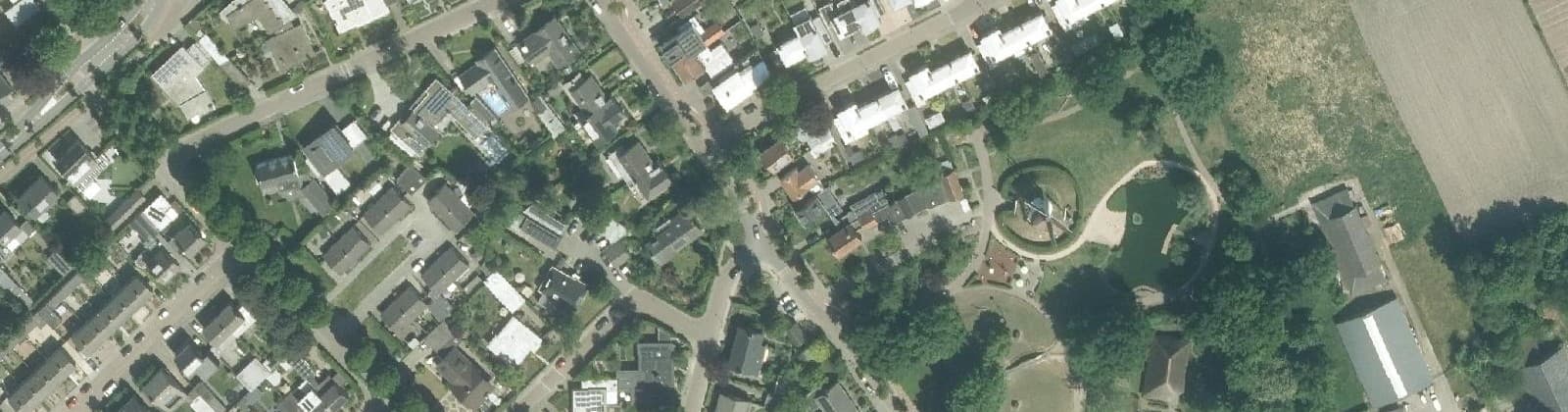 Luchtfoto van Hoogeind