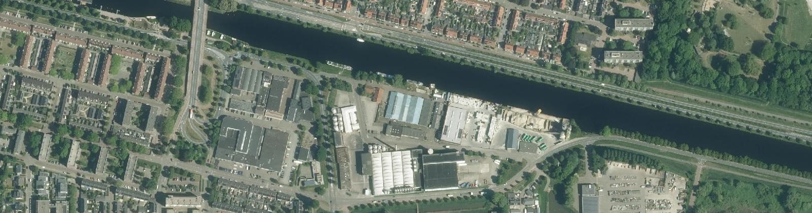 Luchtfoto van Bedrijventerrein Zuid