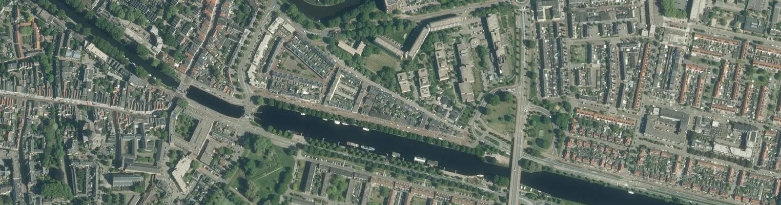 Luchtfoto van De Bossche Pad