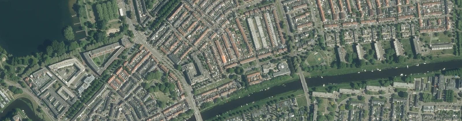Luchtfoto van Graafsebuurt zuid