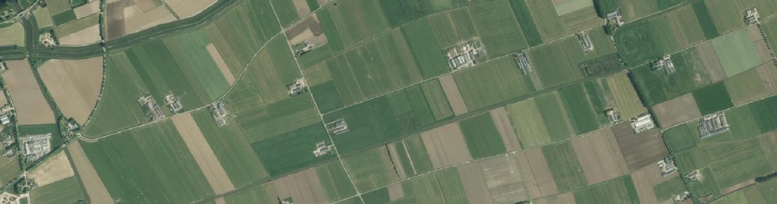Luchtfoto van Rosmalense Polder
