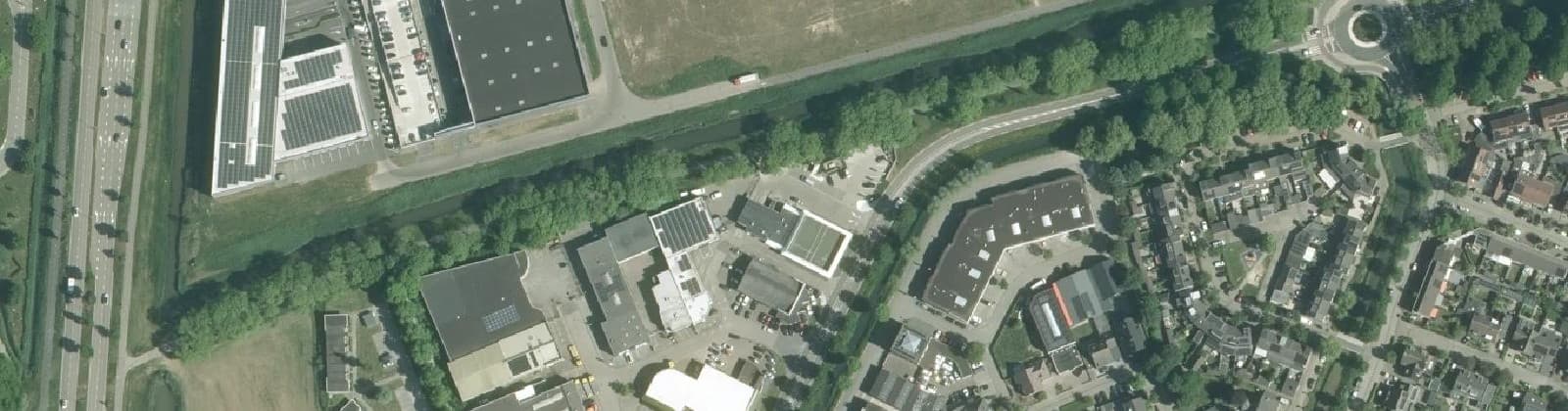 Luchtfoto van De Groote Vliet