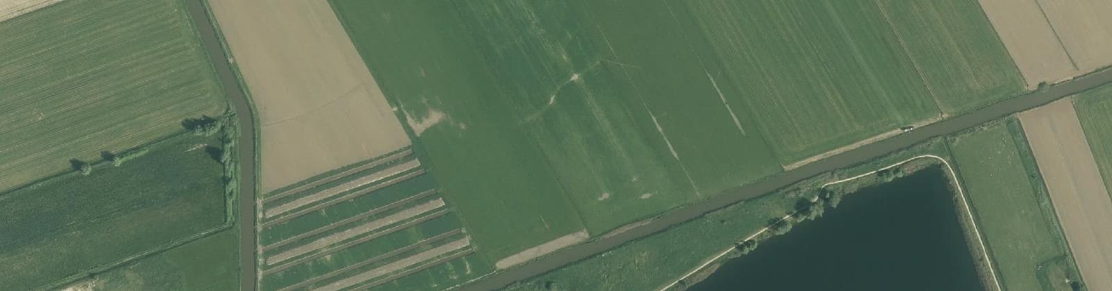 Luchtfoto van Landelijk gebied De Groote Wielen
