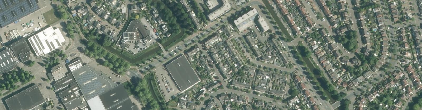 Luchtfoto van Maasvallei