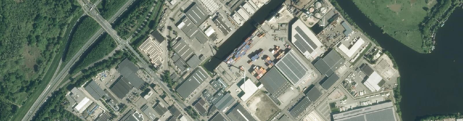 Luchtfoto van De Rietvelden west