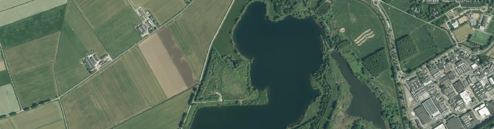 Luchtfoto van Engelermeer