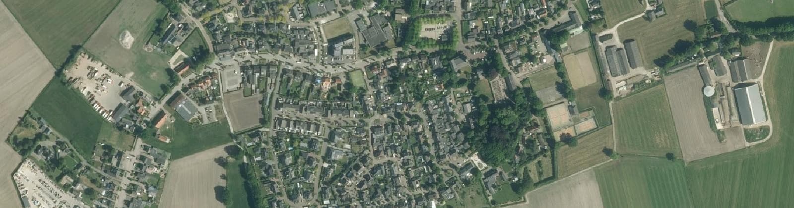 Luchtfoto van Kom Vinkel
