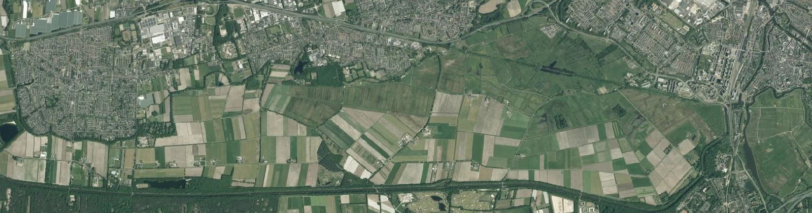 Luchtfoto van Vliedberg