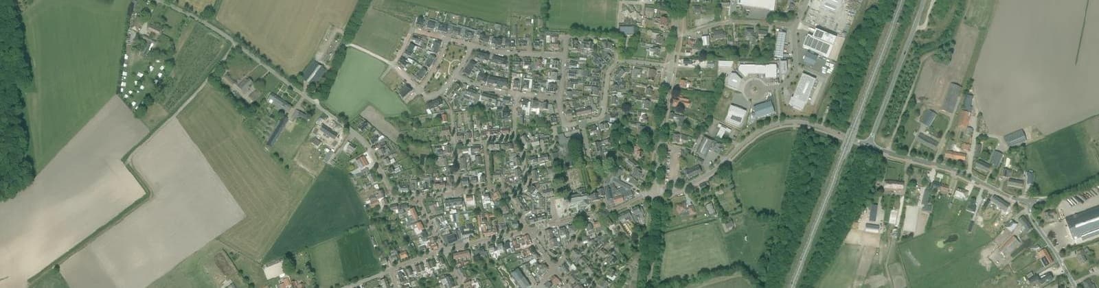 Luchtfoto van Esbeek