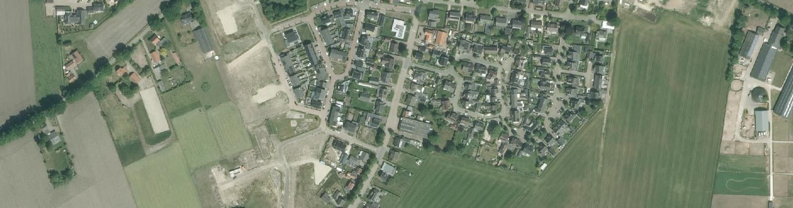 Luchtfoto van Haghorst