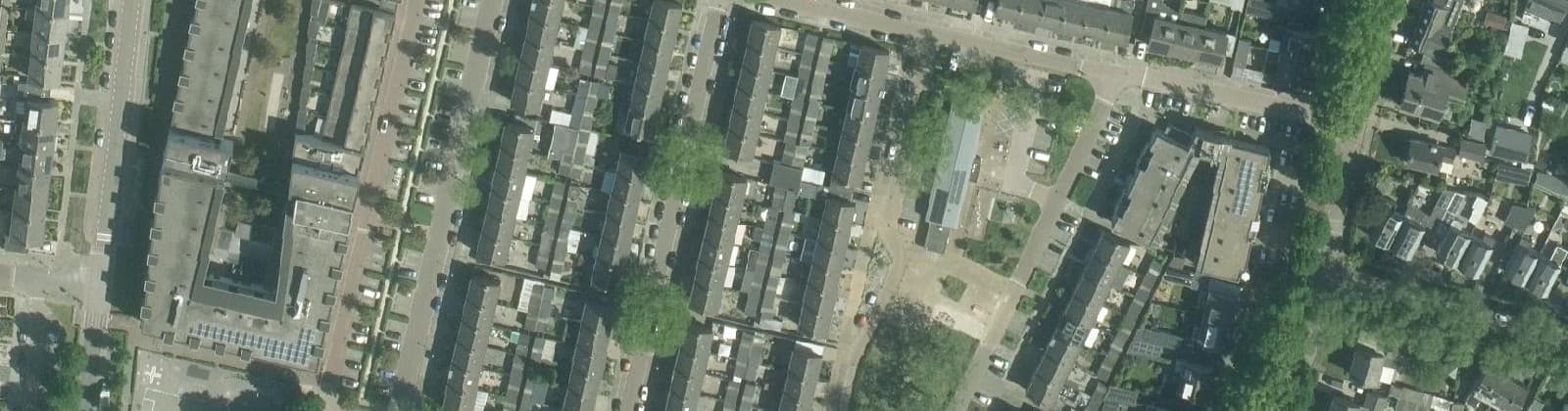 Luchtfoto van Pannenhoef (oost)