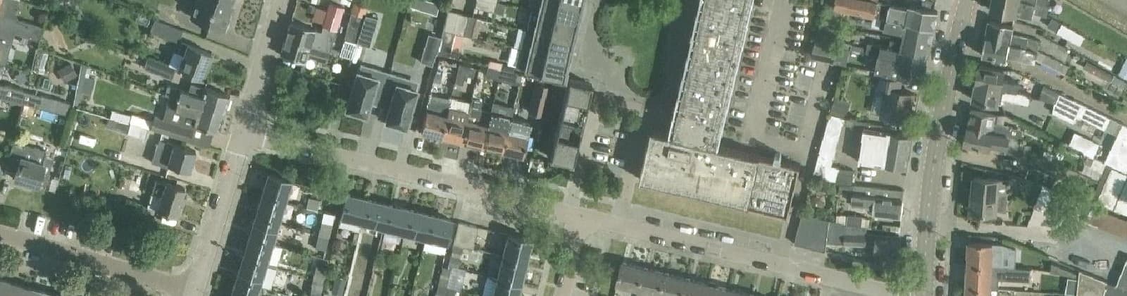 Luchtfoto van Schrijversbuurt