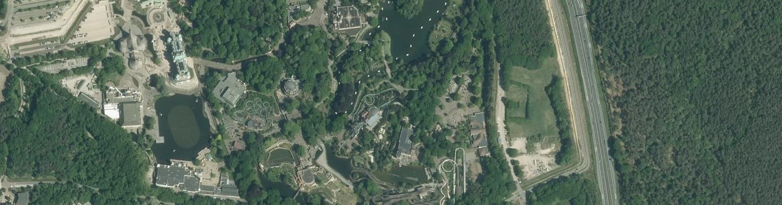 Luchtfoto van Prinsessenbuurt