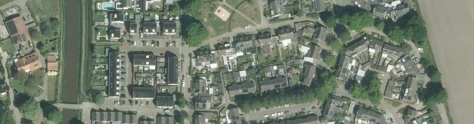 Luchtfoto van Omg. Oostelvoortjes
