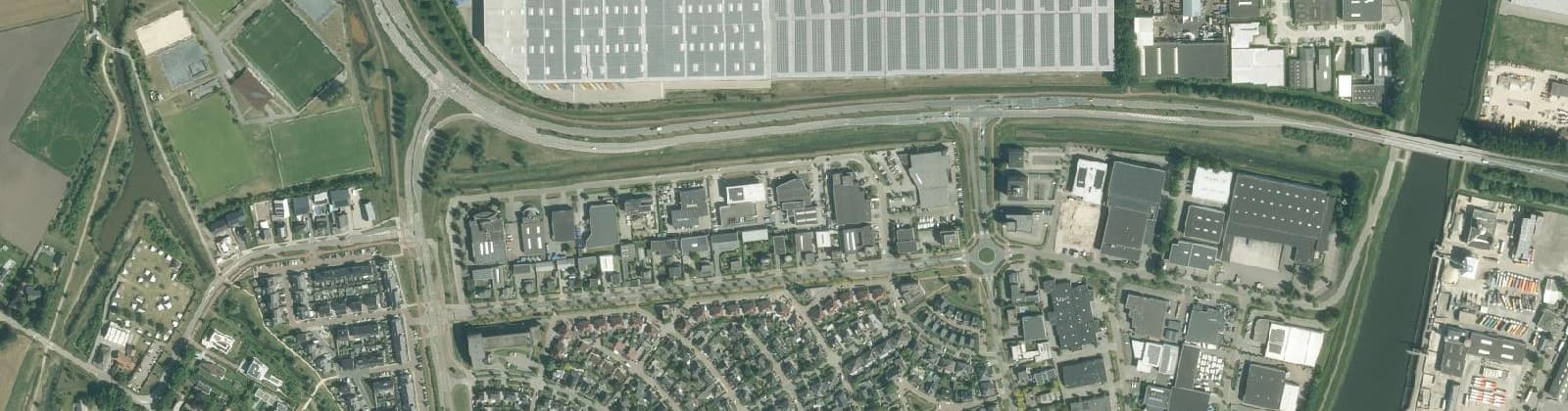 Luchtfoto van Vrachelen-Noord