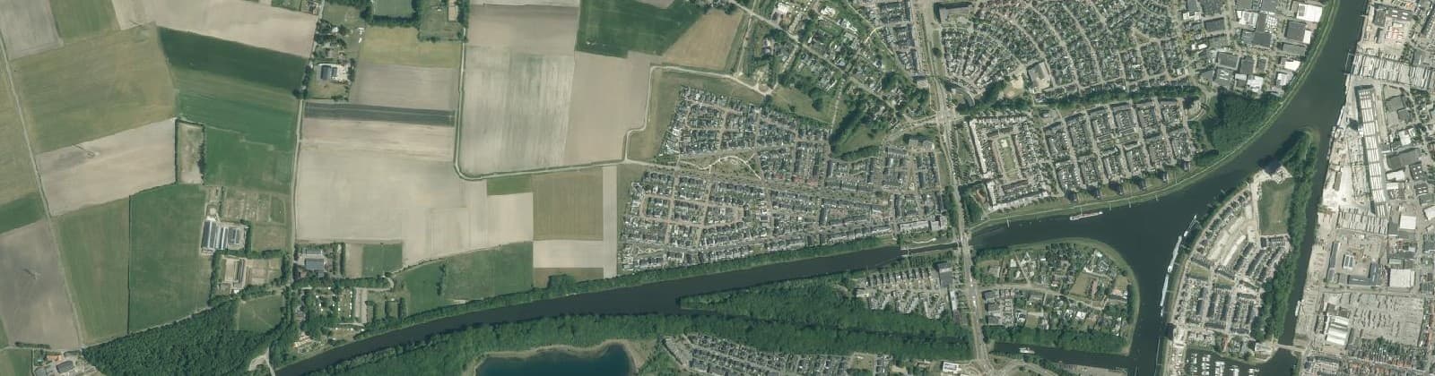 Luchtfoto van Vrachelen-Noordwest