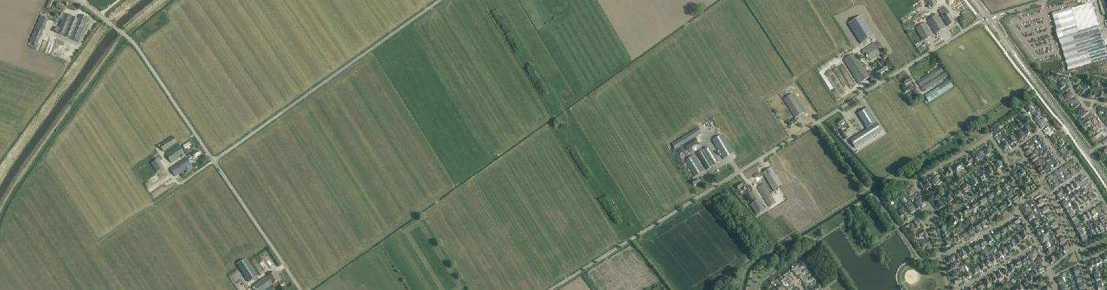 Luchtfoto van Langendonk