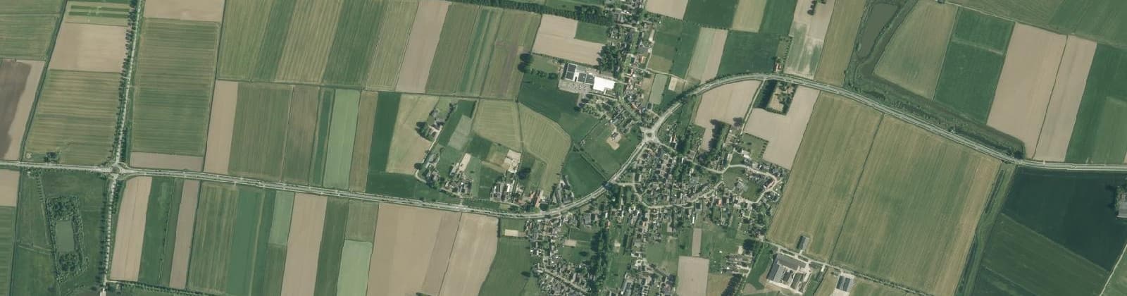 Luchtfoto van Haren