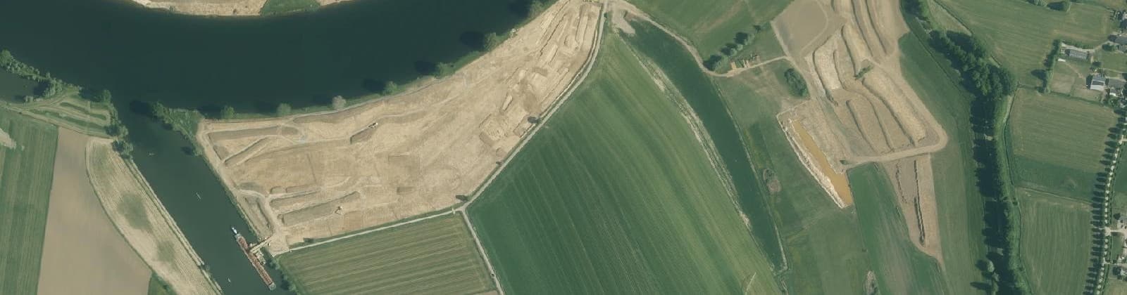 Luchtfoto van Buitengebied De Waarden