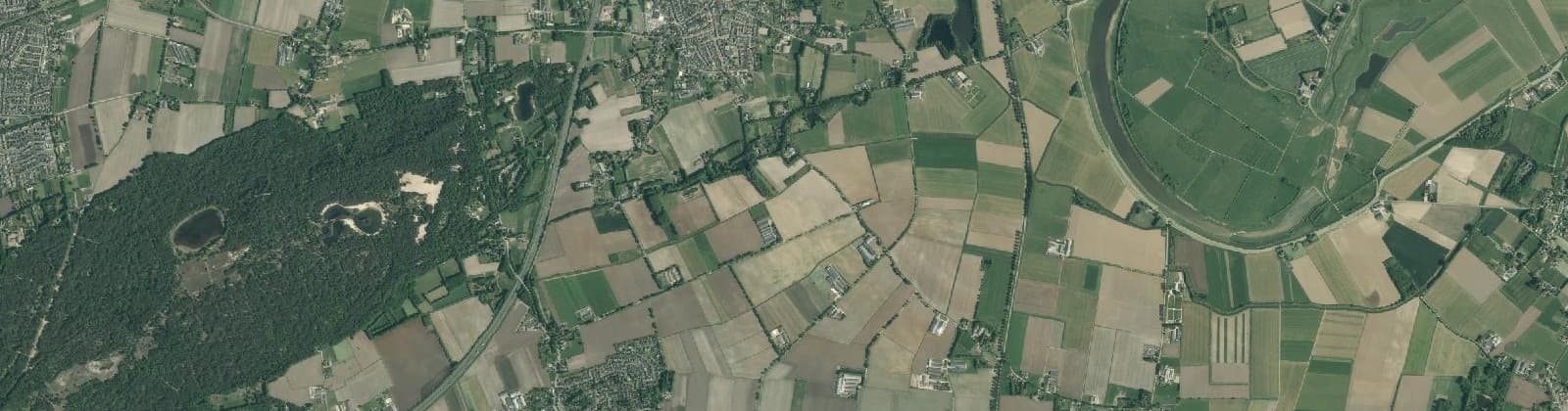 Luchtfoto van Buitengebied Herpen