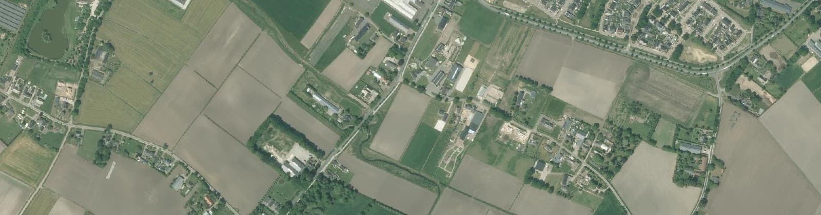 Luchtfoto van Hoeven