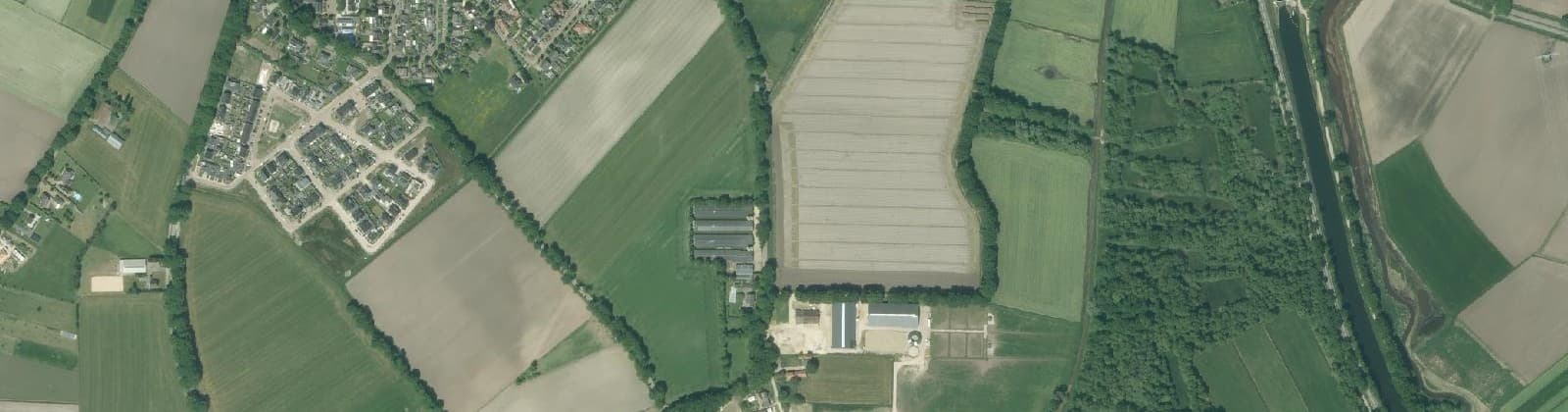 Luchtfoto van Boomen
