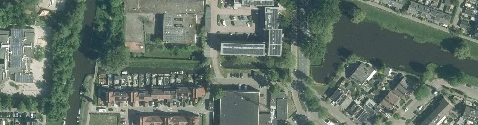 Luchtfoto van 't Spil