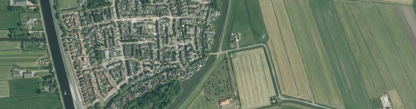 Luchtfoto van Ilpendam