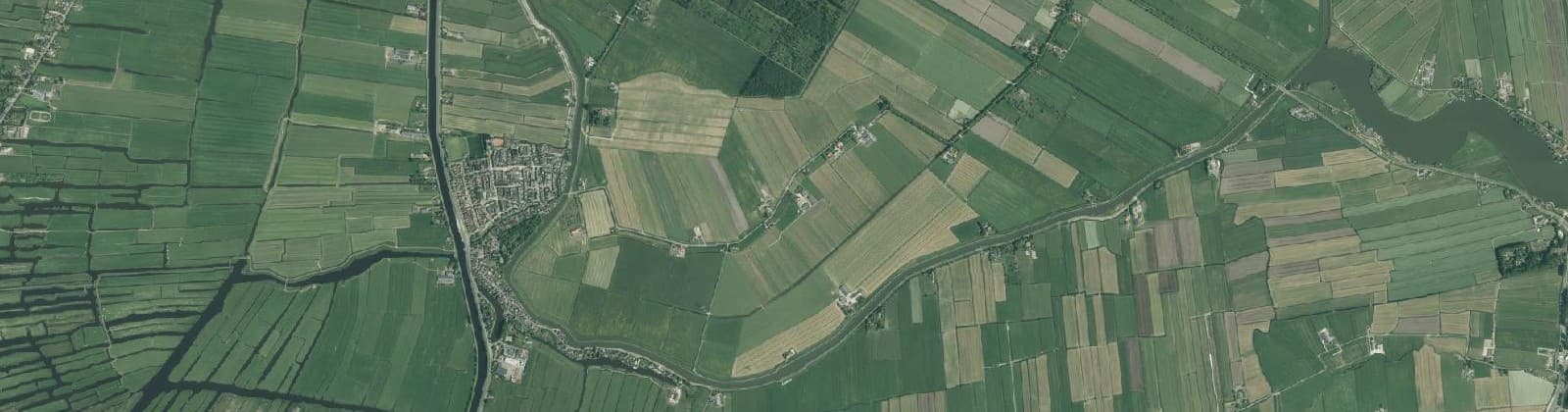 Luchtfoto van De Purmer (gedeeltelijk)